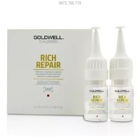 tinh chất chữa trị toc hu ton goldwell rich repair